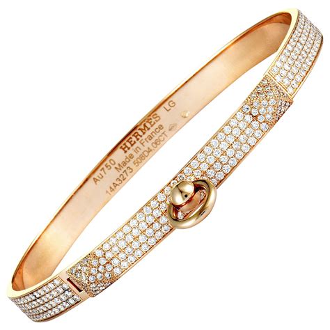 hermes kelly bracelet replica|18k diamond kelly bangle bracelet.